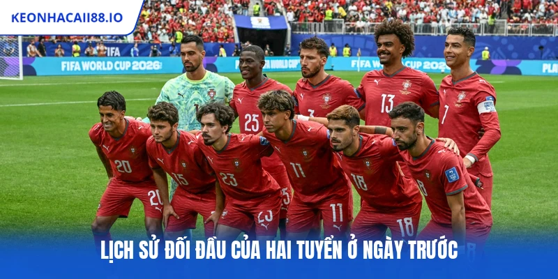 Lịch sử đối đầu của hai tuyển ở ngày trước