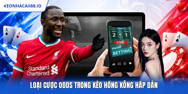 Loại cược Odds trong kèo Hồng Kông hấp dẫn