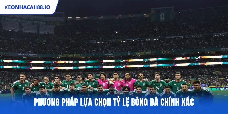 Phương pháp lựa chọn tỷ lệ bóng đá chính xác