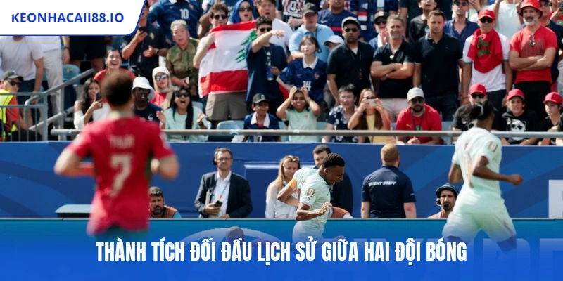 Thành tích đối đầu lịch sử giữa hai đội bóng