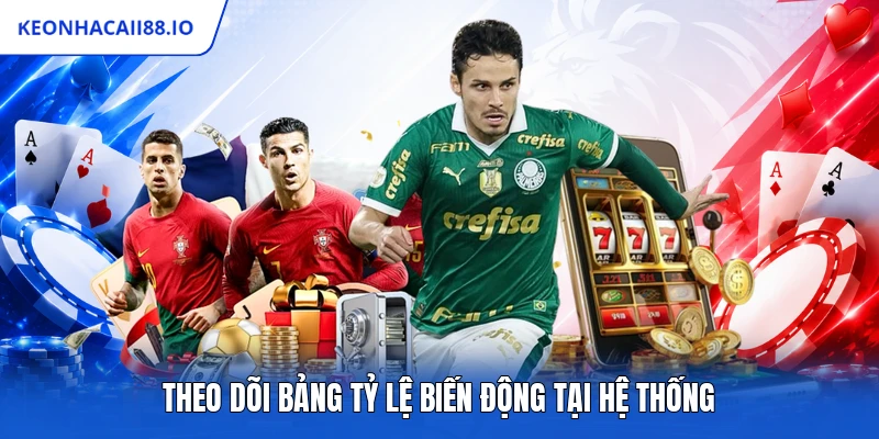 Theo dõi bảng tỷ lệ biến động tại hệ thống